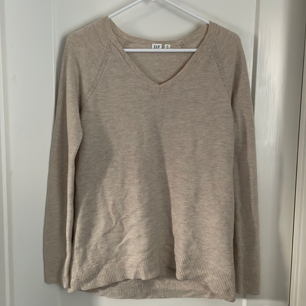 Gap size medium tall sweater, merino wool blend